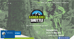 Desktop Screenshot of gardabikeshuttle.com